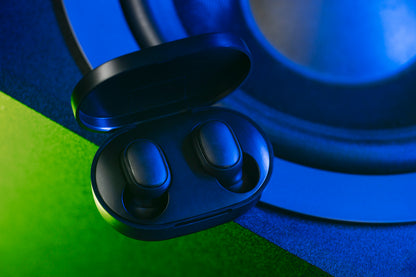 EchoVibe Air – Deep Bass Bluetooth 5.3 Earbuds with Touch Control & Mic