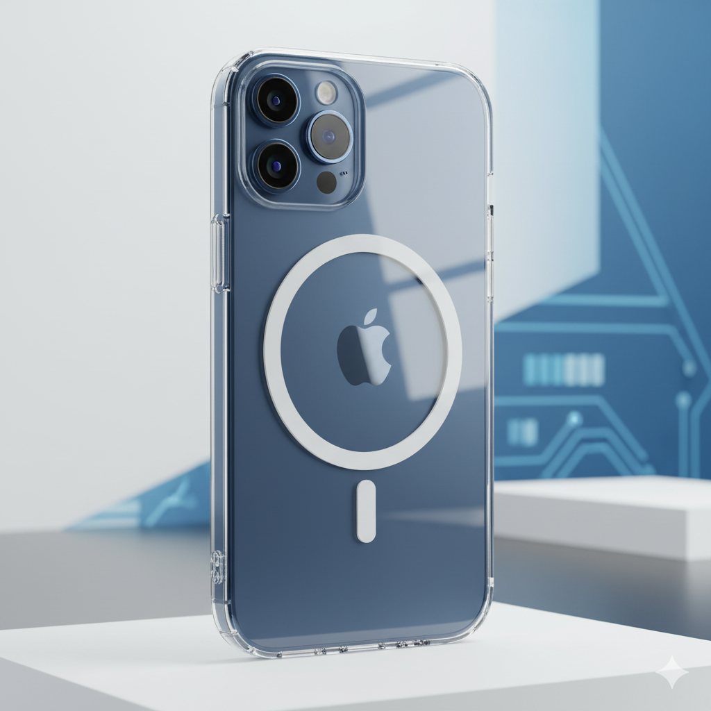 Transparent Magsafe Case for iPhone Series – Minimalist Design