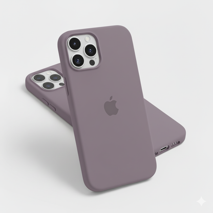 Silicone Case for iPhone 15 / 14 Series – Premium Soft-Touch Finish & Full Camera Protection